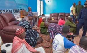 Mahamudu Bawumia at Gonjaland Overlord Palace
