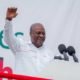Mahama wins by 95% in provisional results