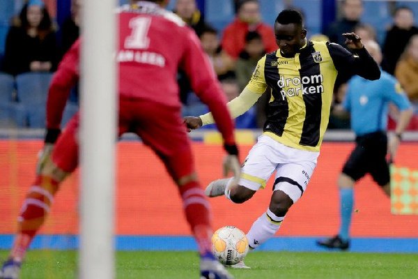 Dauda Mohammed rescues point for Vitesse Arnhem against Feyenoord