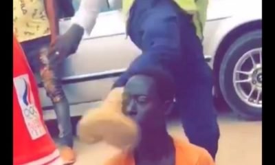 Swedru Metropolitan guard brutally assaults young man