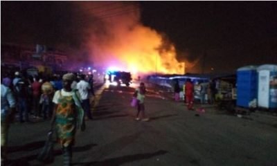 500 Asafo market traders count losses after fire sweeps shops on Easter Saturday