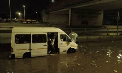 Parts of Kwame Nkrumah Circle flooded again after Sunday's rain