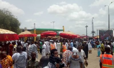 Thousands gather for Otumfuo’s 20th anniversary celebration