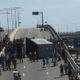 Fallen cargo truck causes traffic at Nkrumah Interchange