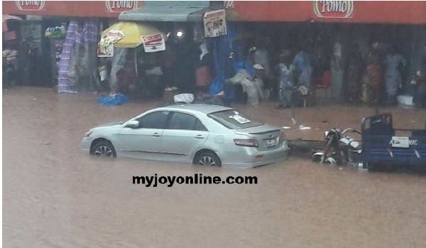 Kumasi floods: One confirmed dead