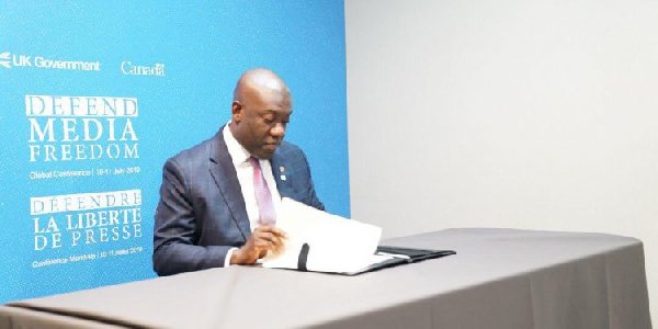Oppong Nkrumah advocates for more investments in training of journalists