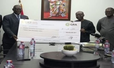 GCNet presents GH¢20million dividend to government