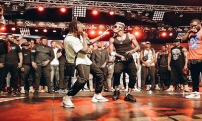 Shatta Wale And Stonebwoy Dance Together At 4syte TV Studio