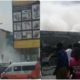 Fire Guts Trotro Bus at Achimota Neoplan, Burns To Ashes