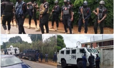Ghanaians Reacts As EC Organizes IPAC Meeting With Heavily Armed Security Men