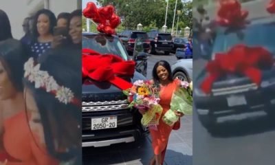Video: Nana Aba Anamoah Gets Dream Car On Her Birthday