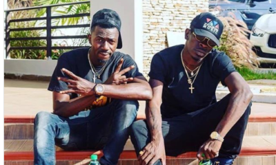 Shatta Wale Storms Joint 77's House With Police to Seize The Car He Bought For Him