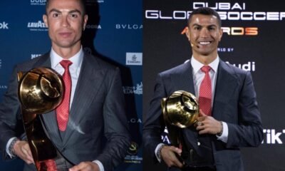 Cristiano Ronaldo Voted 'Player of the Century' at The Globe Soccer Awards