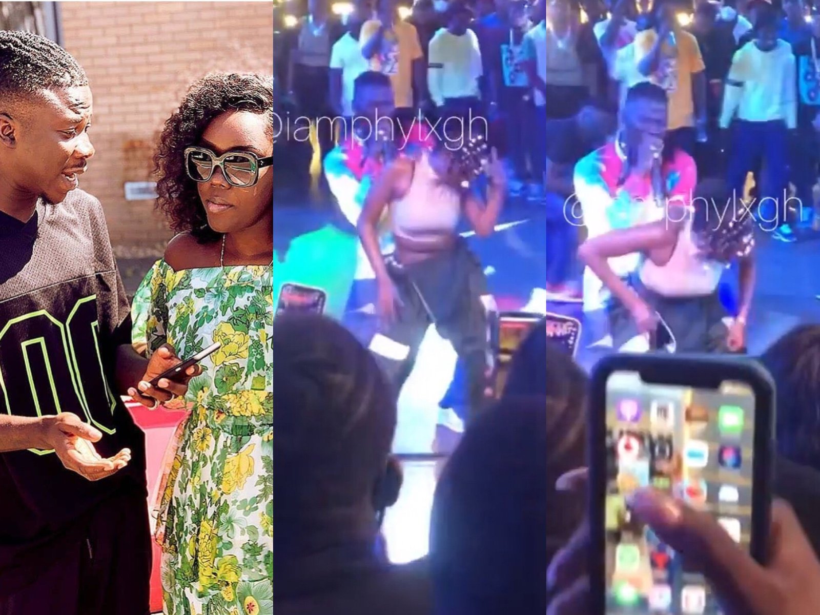 Stonebwoy Grinds Efya Like A Stripper In Front Of His Wife At The Activate Party, See Dr. Louisa's Reaction