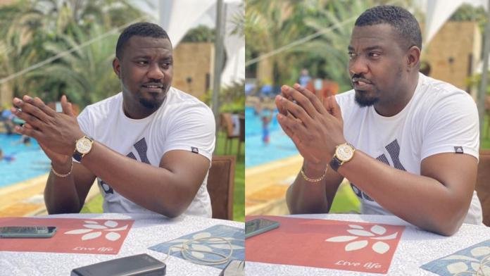 Actor John Dumelo savagely replies a fan who asked why he is not wearing his wedding ring