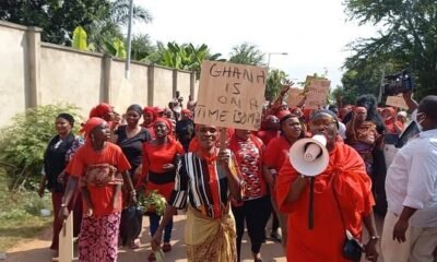 NPP Supporters March In Protest Against Akufo-Addo’s Nominee For Volta Regional Minister
