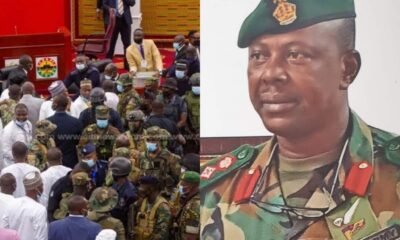 Identity of The Soldier Who Led The Military to Invade Parliament to Intimidate NDC MPs Finally Revealed - Photos
