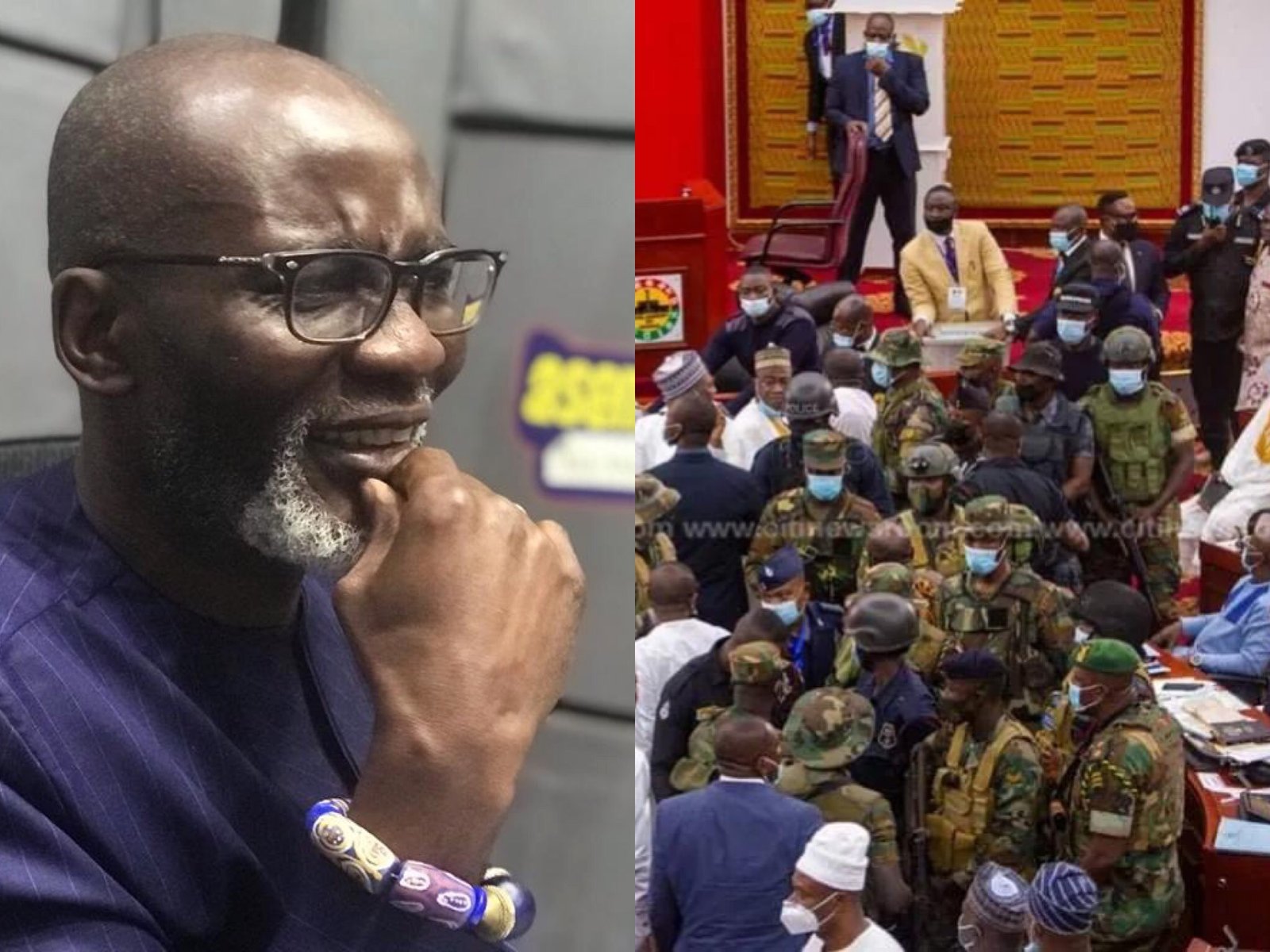 Ghanaians Blast Gabby Otchere Darko For Defending Government Ordering Military Invasion Of Parliament To Intimidate NDC MPs