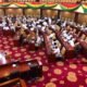 NPP MPs Turn Choristers After Being Declared Majority Group In Parliament