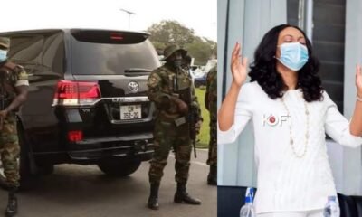 Jean Mensah Storms Supreme Court With Over 50 Military Men Guarding Her