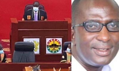 Formena MP Presides Over Parliament As Speaker Just 2 Months After Former Speaker Mike Oquaye Sacked Him
