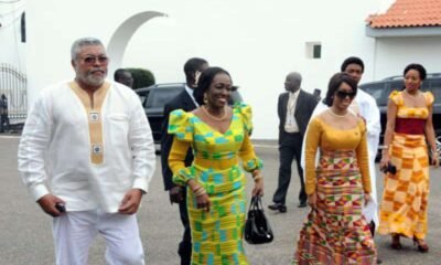 Security Operatives Prevent Rawlings’ Alleged Daughter From Paying Her Last Respects
