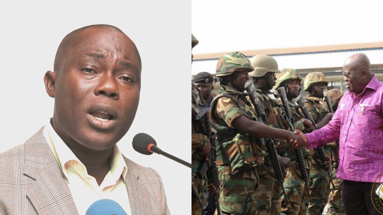 Now Soldiers Are Being Used To Pound Fufu In Homes Of ‘Akufo-Addo’ Appointees – Gyampo
