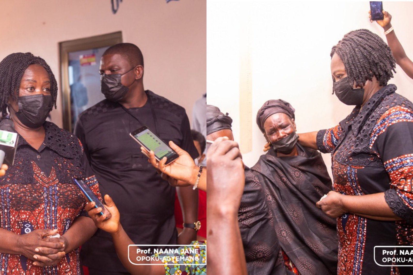 John Mahama Donates GHS13,000 To Bereaved Families of Apam Drowning