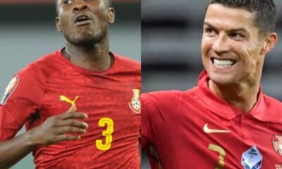 Cristiano Ronaldo Equals Asamoah Gyan's Record Of Scoring In 9 Consecutive Tournaments 