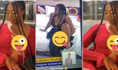 BBNaija: Angel Caught On Live TV F!ngering Herself (Video)