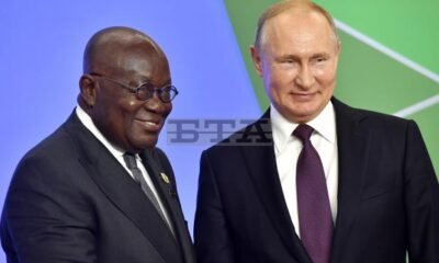 Vladimir Putin Sends Heartwarming Message To Ghana On Independence Day