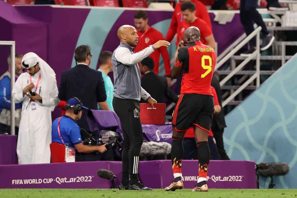 Lukaku Endorses Henry To Become Belgium's Next Head Coach