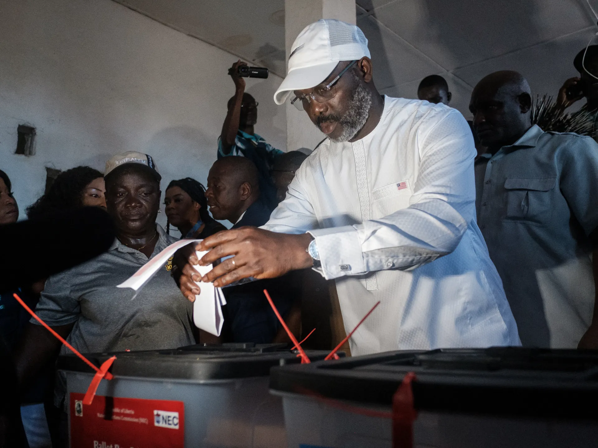Liberia's Future at Stake: George Weah Seeks Re-election Amid Peace Concerns