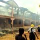 SIMMS Senior High School Dormitory Consumed by Fire: An Alarming Scene