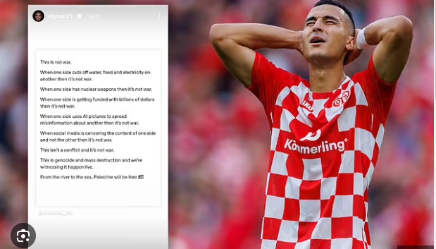 Mainz Winger Anwar El Ghazi Suspended Over Pro-Palestine Social Media Post