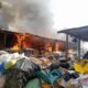Early Morning Fire Consumes 60 Stalls at Kumasi's Race Course Market