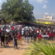 Protestors Don New Force Colors to Oppose Arrest of Movement's Spokesperson